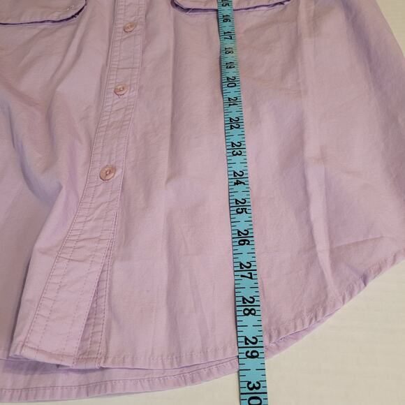 World Wide Sportsman Women's NWT Short Sleeve Button Up Vented Shirt  Medium - Picture 11 of 11